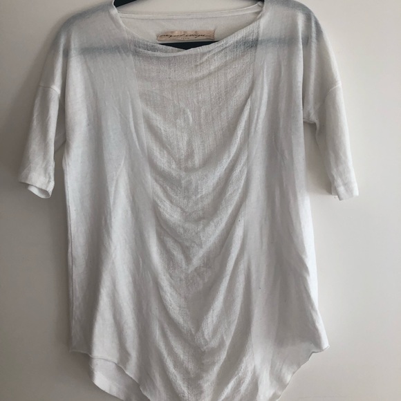 Raquel Allegra Short Sleeve Basic Tee Optic White - Picture 5 of 8